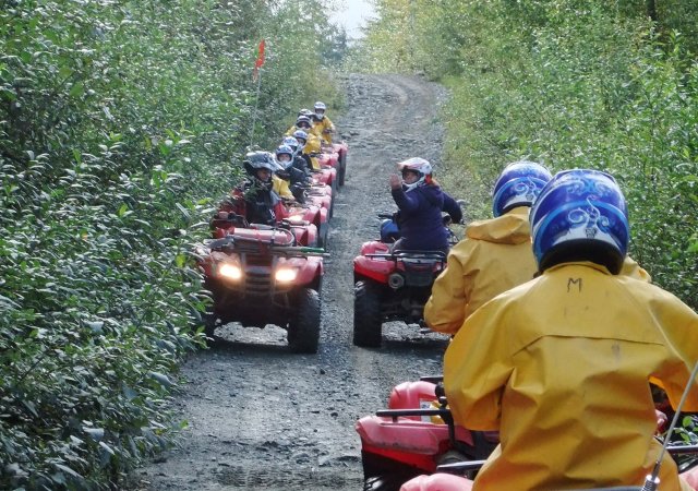 Offroad durch die Wildnis